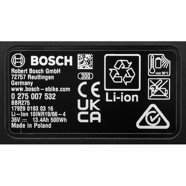 Bosch PowerPack 500 Gepäckträger-Akku schwarz