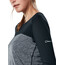 Berghaus Voyager Tech T-Shirt Langarm Rundhals Baselayer Damen grau/schwarz
