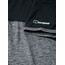Berghaus Voyager Tech T-Shirt Kurzarm Rundhals Baselayer Damen grau/schwarz