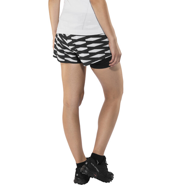 Craft Breakaway Hardloop Shorts Dames, zwart/wit