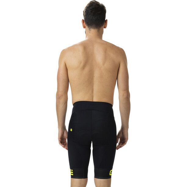 Alé Cycling Corsa Shorts Men black-fluo yellow
