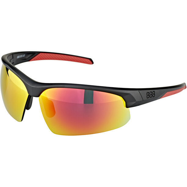 BBB Cycling Impress BSG-58 Sport Glasses matte black/red