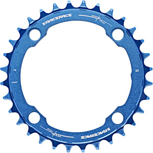 Race Face Narrow Wide Chainring 4-bolt 10/11/12-speed blue
