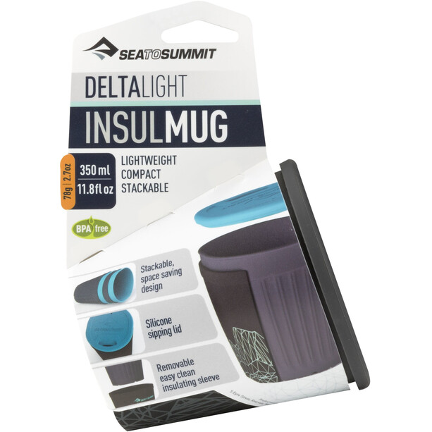 Sea to Summit Delta Light Insulated Mug grey