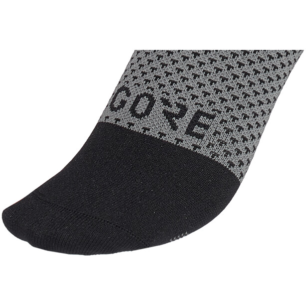 GOREWEAR C3 Dot Middelhoge Sokken, grijs/zwart