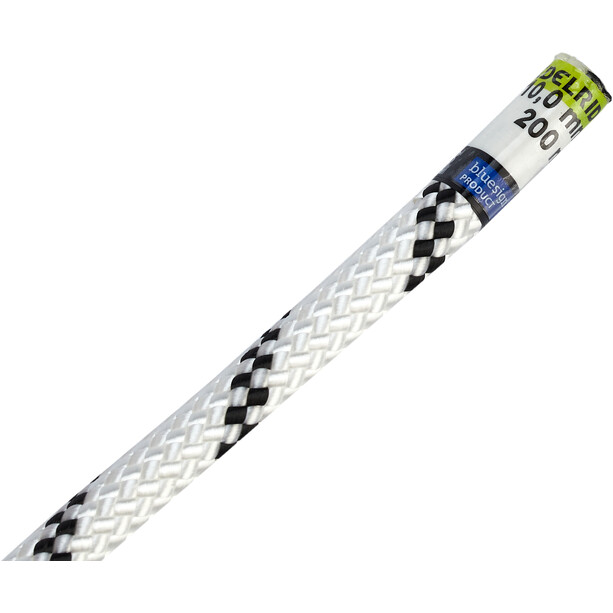 Edelrid Performance Static Cuerda 10,0mm x 200m, blanco