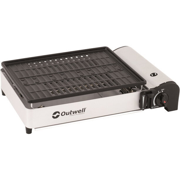 Outwell Crest Barbecue, wit/grijs
