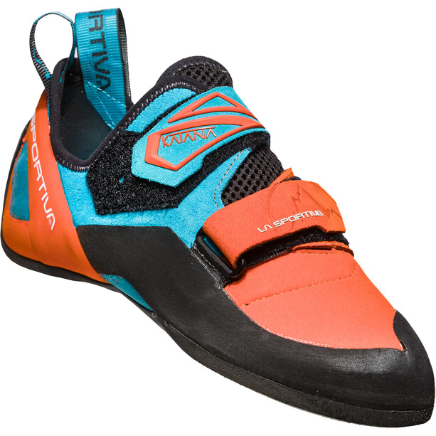 La Sportiva Katana Climbing Shoes Men tangerine/tropic blue