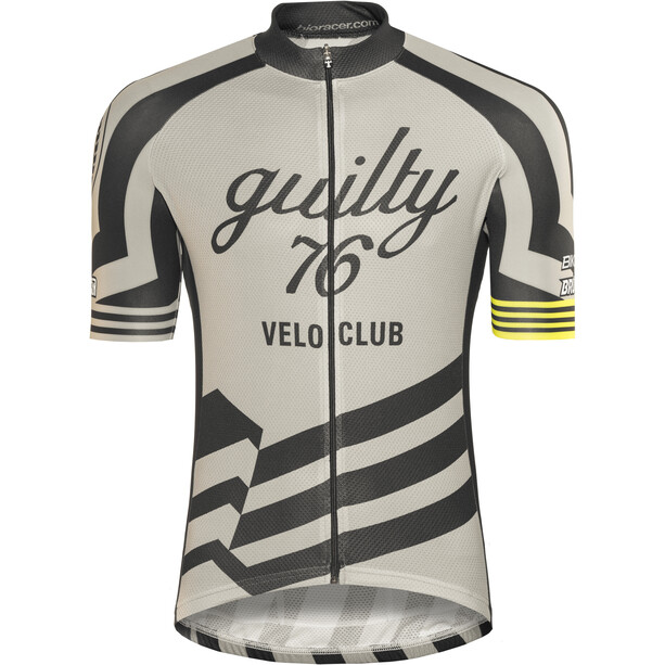 guilty 76 racing Velo Club Pro Race Trikot Herren grau