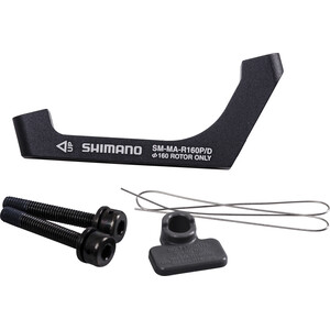 Shimano Flat Mount Road Schijf Adapter PM/FM 160 mm achter