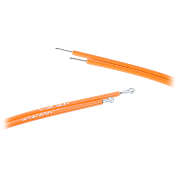 Shimano Road Brake Cable Kit SIL-TEC coated orange
