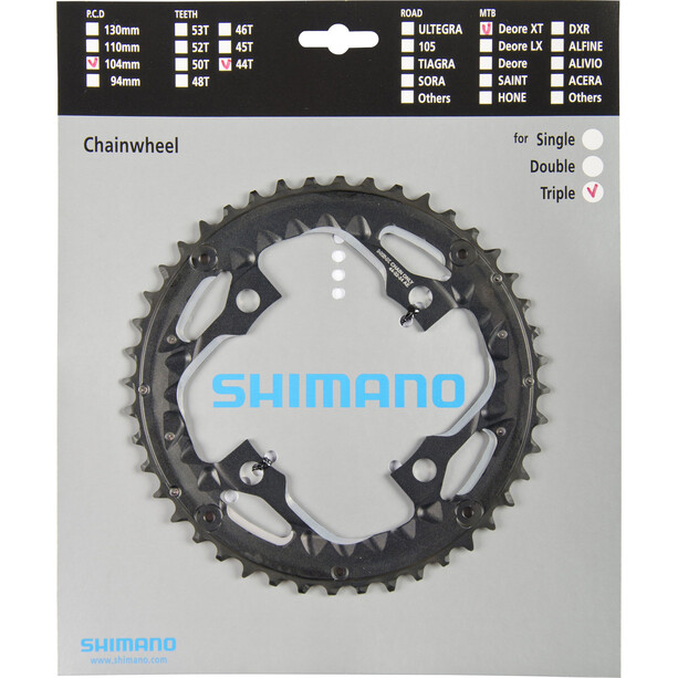 Shimano Deore XT Trekking FC-T780/FC-T781 Chainring AE 10-speed for chain protection ring
