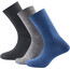 Devold Daily Light Socken 3 Pack blau/bunt