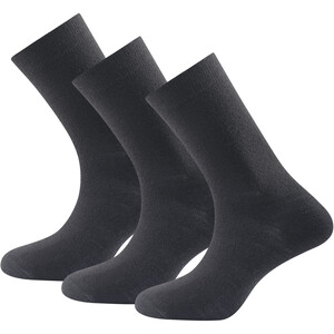 Devold Daily Light Socken 3 Pack schwarz
