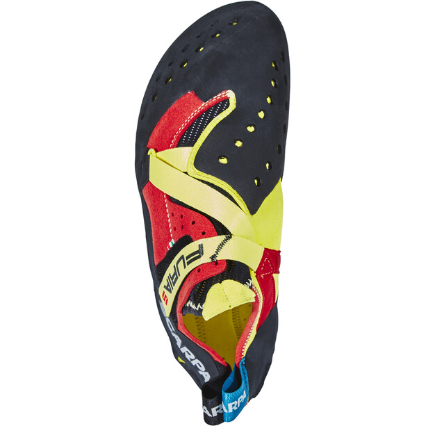 Scarpa Furia S Scarpe da arrampicata, rosso/giallo