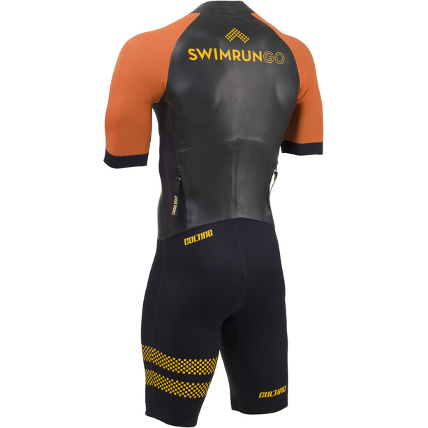 Colting Wetsuits Swimrun Go Wetsuit Men black/orange