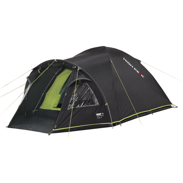 High Peak Talos 4 tent, zwart/groen