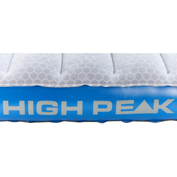 High Peak Cross Beam Luftbett Extra Long grau/blau