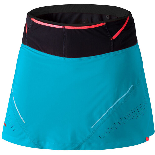 Dynafit Ultra Hardloop Shorts Dames, turquoise/zwart