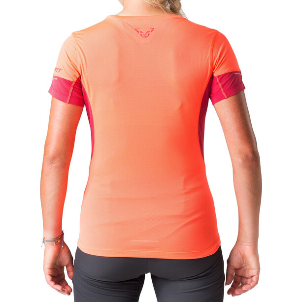Dynafit Vert 2 Koszulka do biegania z krótkim rękawem Kobiety, różowy/czerwony