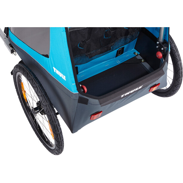 Thule Coaster XT Fietstrailer, blauw/zwart