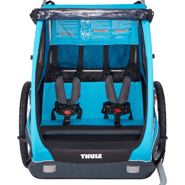 Thule Coaster XT Cykelvagn blå/svart