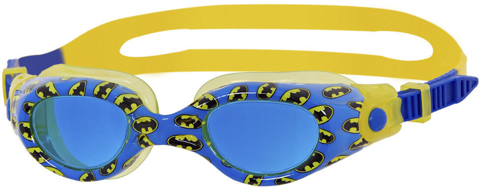 Zoggs Batman Kids Printed Swimming Goggles Black/Yellow/Blue for 0-6 years 