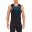 2XU Active Koszulka triathlonowa Mężczyźni, czarny/niebieski