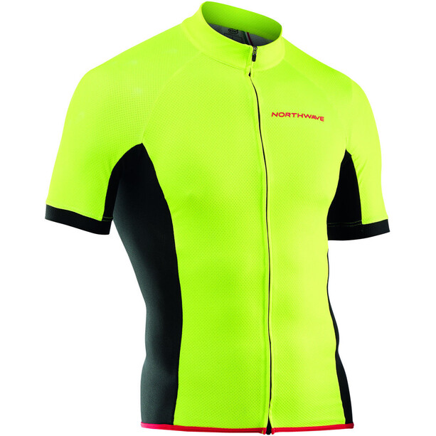 Northwave Force Jersey SS Men yellowfluo
