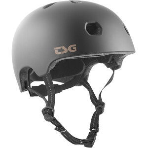 TSG Meta Solid Color Helm schwarz schwarz