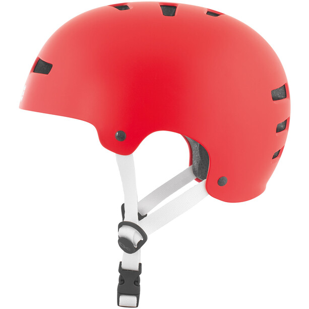 TSG Evolution Solid Color Helmet satin fire red