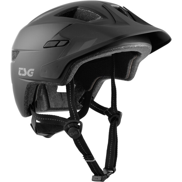 TSG Cadete Solid Color Helmet Kids satin black