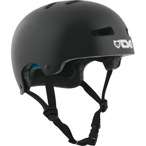 TSG Evolution Solid Color Helm Jugend schwarz schwarz