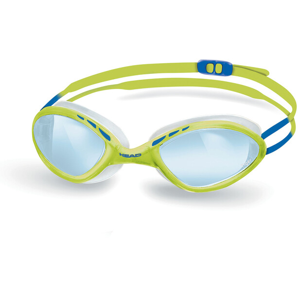 Head Tiger Race LiquidSkin Goggles, geel/blauw