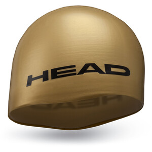 Head Silicone Moulded Badekappe gold gold
