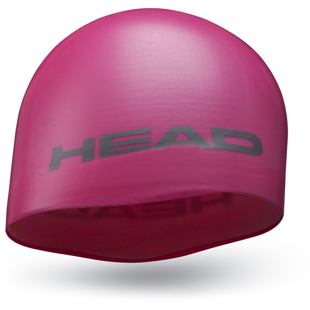 Head Silicone Moulded Badekappe pink