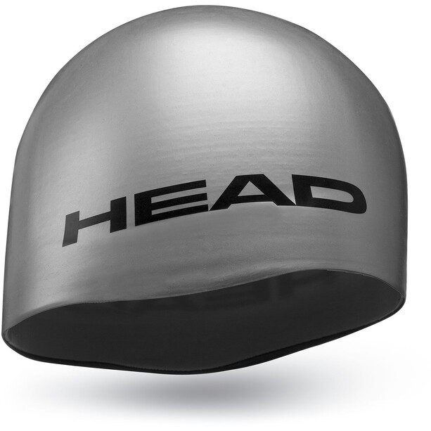 Head Silicone Moulded Cap silver