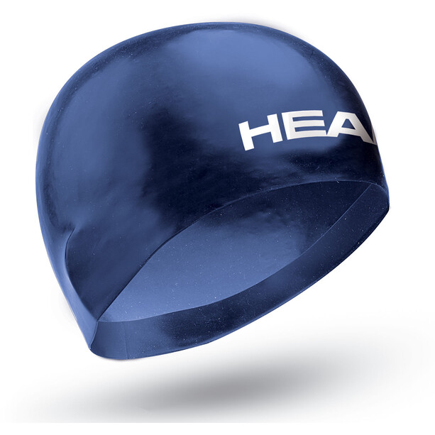 Head 3D Racing Bonnet de bain, bleu