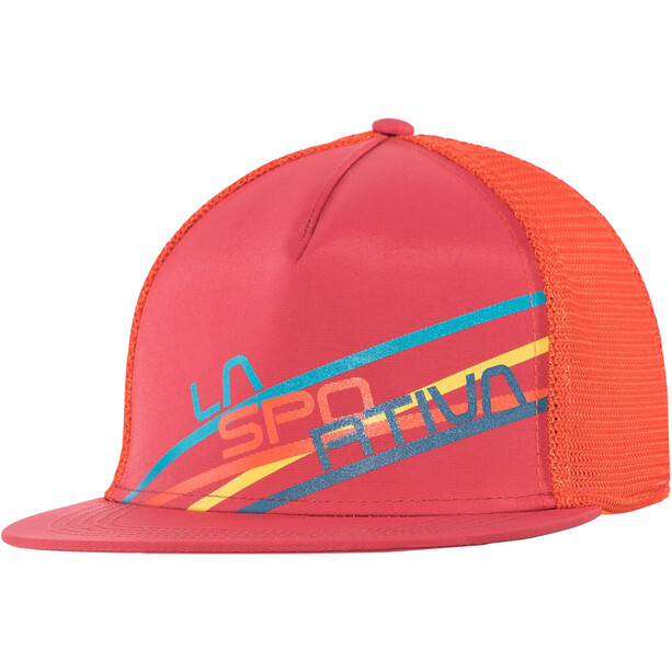 La Sportiva Stripe 2.0 Trucker Hat röd/orange