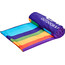 CAMPZ Microfibre Beach Towel 90x200cm rainbow