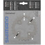 Shimano Deore FC-M530 Corona dentata 9 Velocità, argento