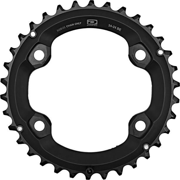 Shimano Deore FC-M6000-2 Chainring 10-speed BE black
