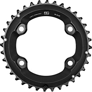 Shimano Deore FC-M6000-2 Chainring 10-speed BF black