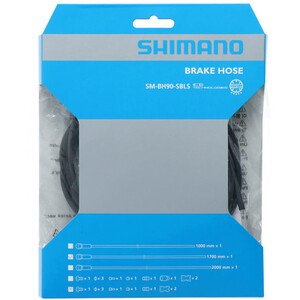 Shimano Deore XT SM-BH90-SBLS Bromsvajerhölje svart svart