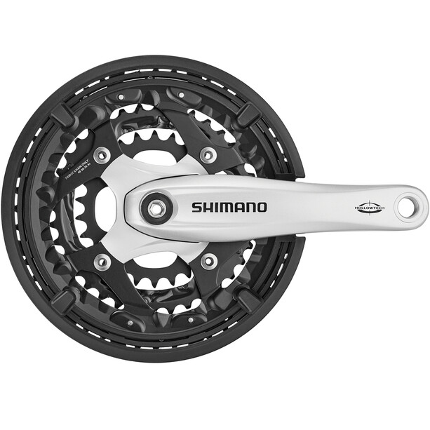 Shimano Trekking FC-T521 Octalink Crankset 3x10-speed 48-36-26 tanden, zilver