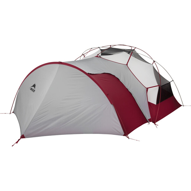 MSR Gear Shed V2 Tent, grijs/rood