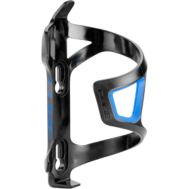Cube HPP Left-Hand Sidecage Bidonhouder, zwart/blauw