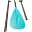 NRS Quest SUP Paddle 3-piece 68-86" teal