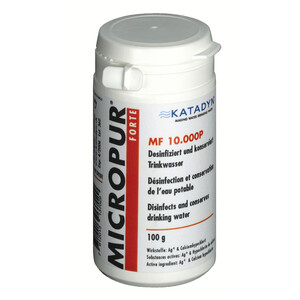 Micropur Forte MF 10.000P Purificateur d’eau Poudre 100g 