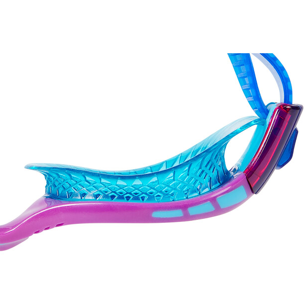 speedo Futura Biofuse Flexiseal Lunettes de protection Enfant, bleu/rose